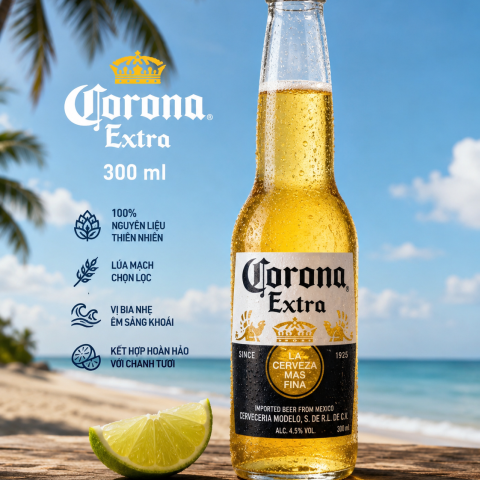 BIA CORONA 300ml 