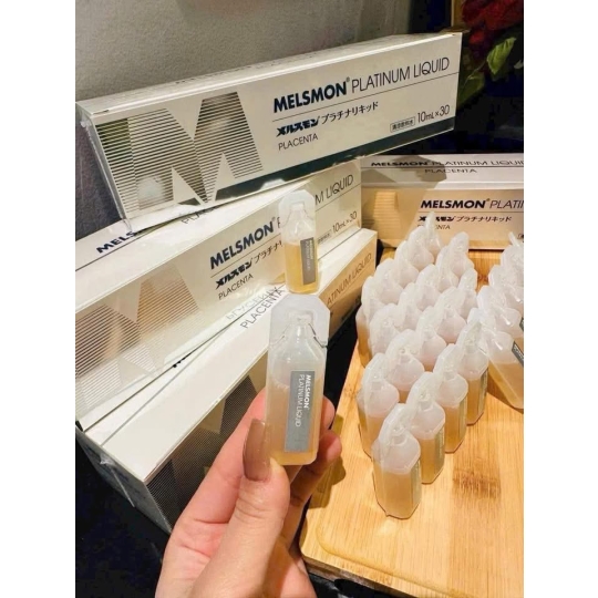 Melsmon Platinum Liquid Placenta Nhật 