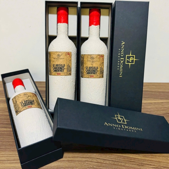 Le Argille Cabernet Di Cabernet - Xi măng 750ml / 15%
