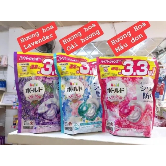 VIÊN GIẶT XẢ NHẬT BOLD 28 viên