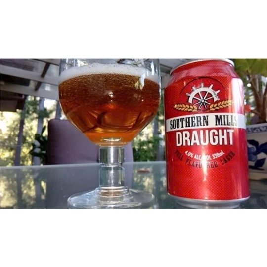 Bia Đỏ Southern Mills Draught thùng 30 lon x 330ml - Nội địa Úc 