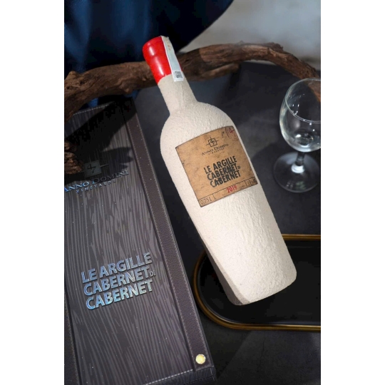 Le Argille Cabernet Di Cabernet - Xi măng 750ml / 15%